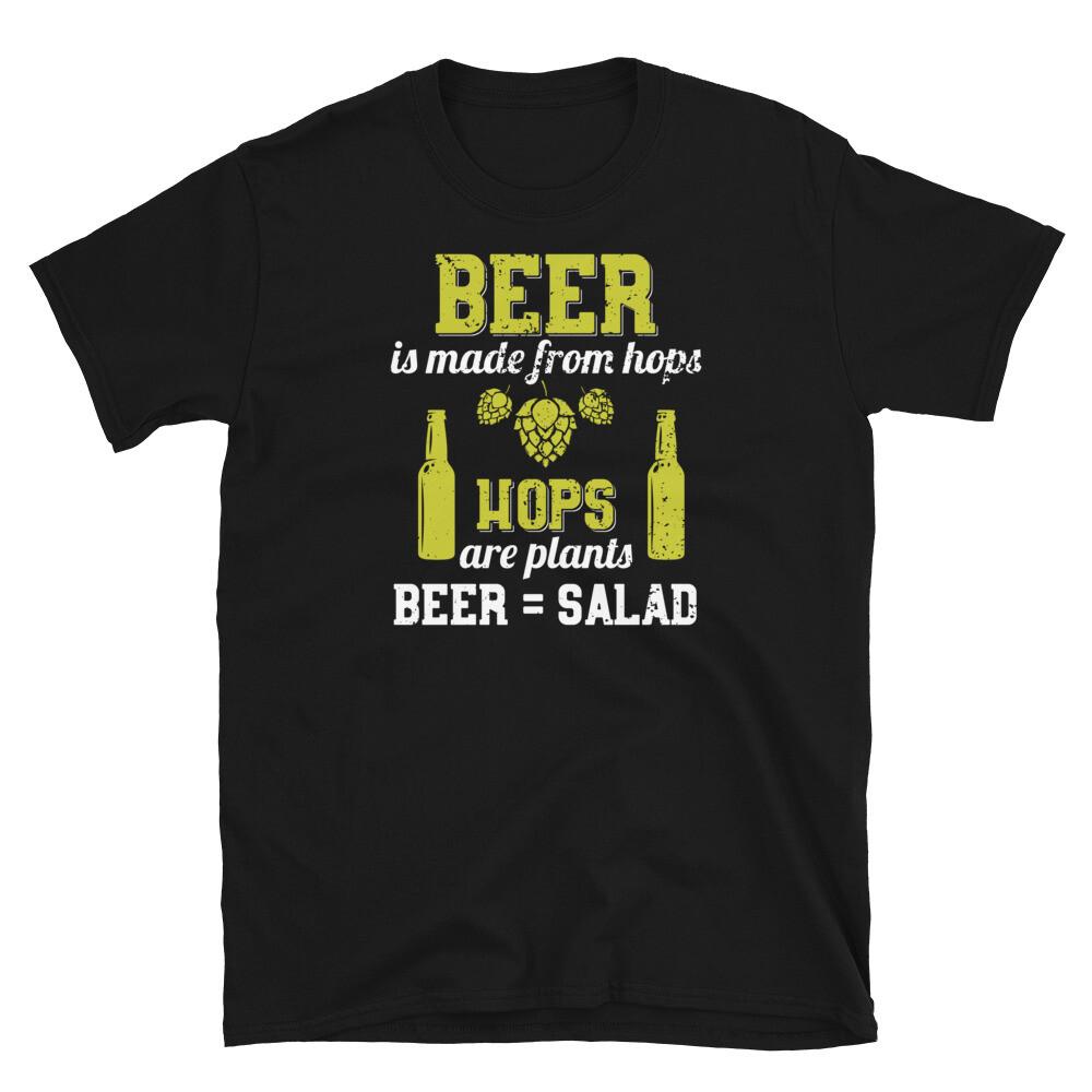 Beer Is Made From Hops Funny Beer Lover Gift T-shirt
