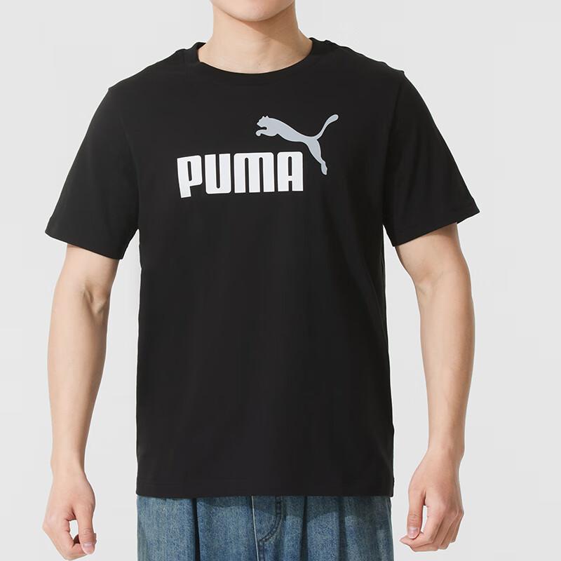 New PUMA ESS T Shirts Men's Black 688948-01