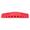 6 In 1 Horse Grooming Brush Massage Shedding Tool Curry Comb for Bathing Cleaning Red