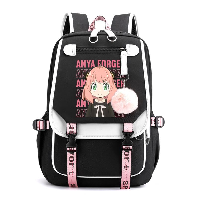 RiMan SPY x FAMILY Spy Play House Backpack Junior High School Student Personality Trend College Style School Bag