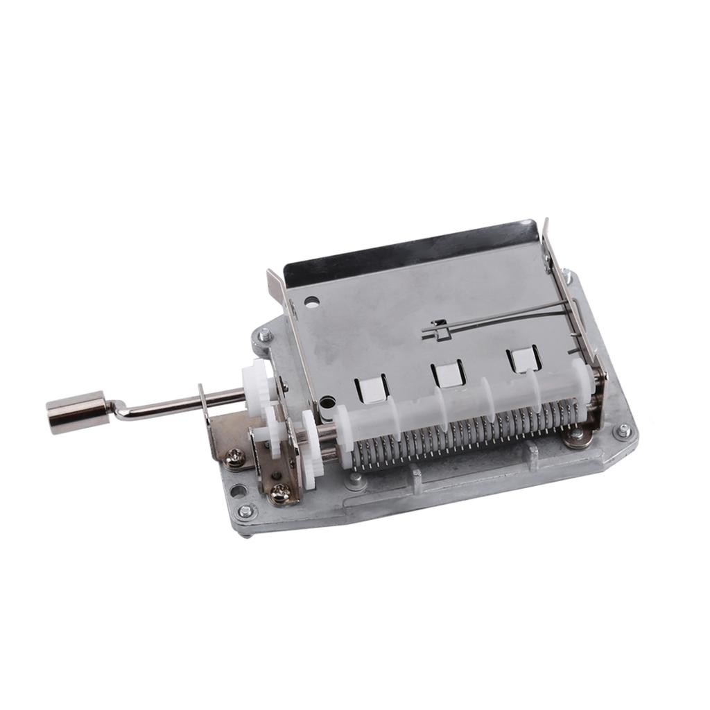 30‑Note Hand Crank Tape Music Box Movement Part Puncher 3 Strips DIY Your Songs