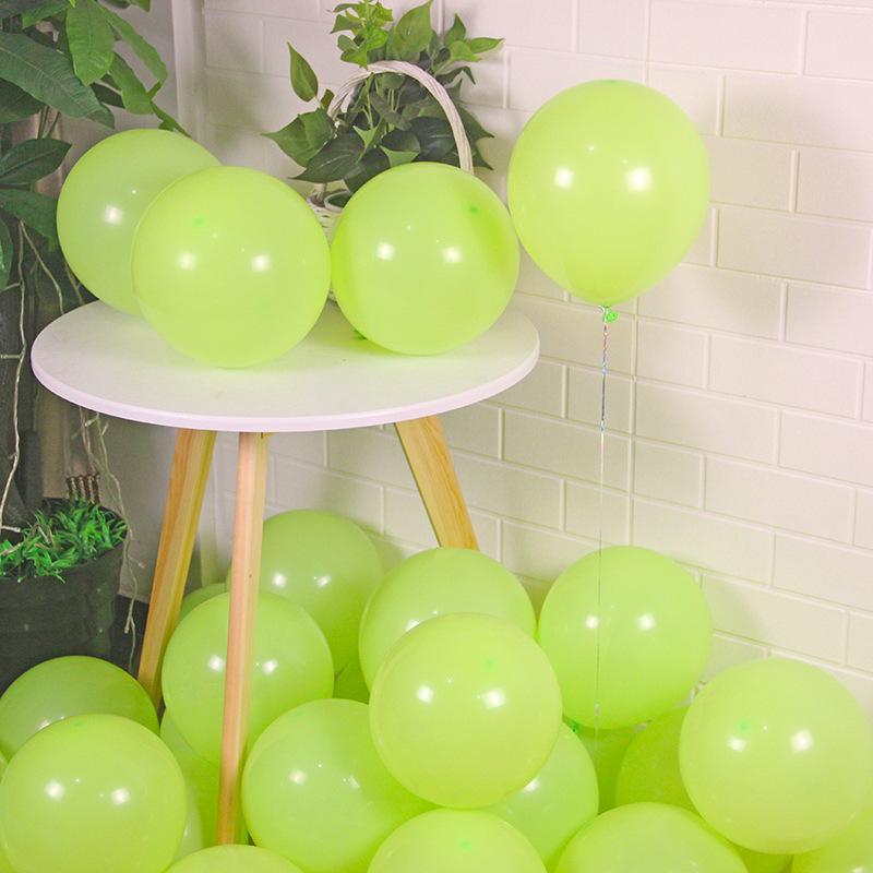 Thickened 10-Inch Matte Balloons - 1,000 Pieces for Weddings & Birthdays