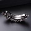 Retro Floral Spring Hair Clip - Elegant Horizontal Style for Women