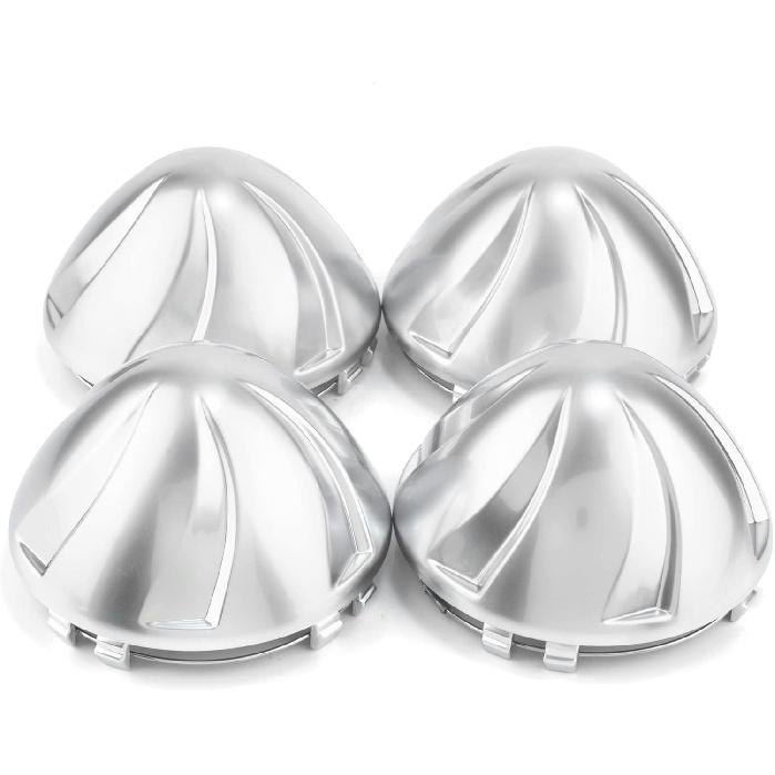 

RTRHINOTUNING 4 PCS 96mm Wheel Center Caps Compatible with Tundra 4 Runner Tacoma XSP XSP-X Rim Caps 00041-89880-01 S603-03, OD: 3.78 (96 mm) ID: серебряный
