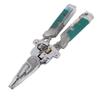 Multifunctional Wire Stripper Foldable Wire Crimper Cutter Voltage Tester Electrical Pliers for Maintenance