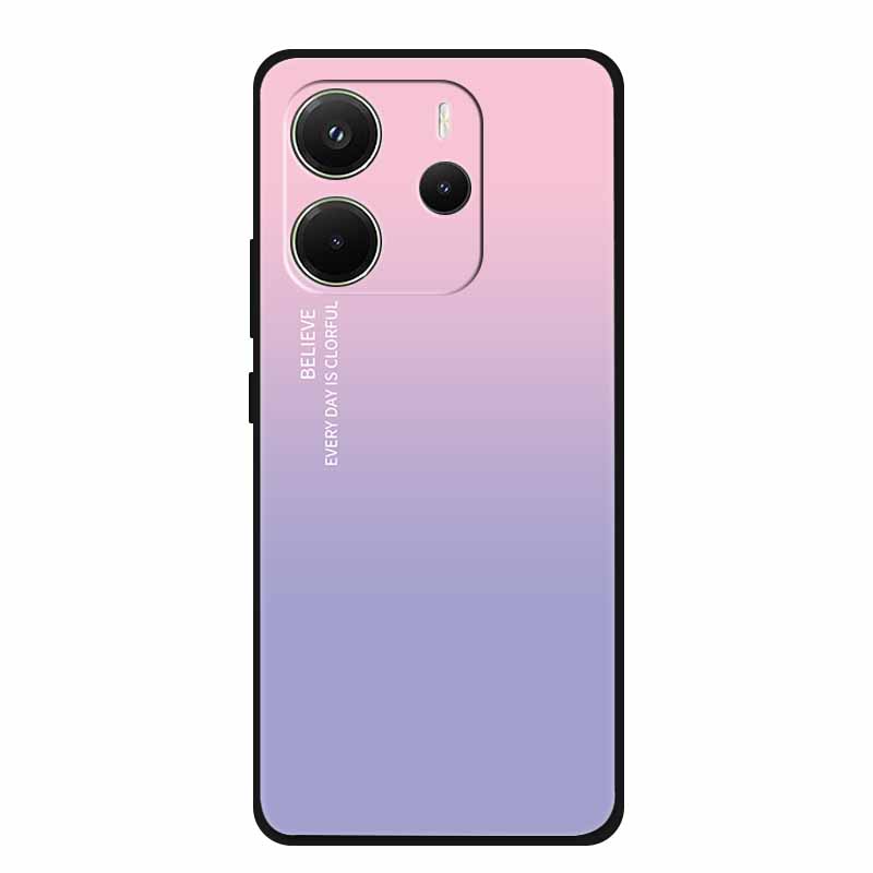 Für Xiaomi Redmi Note 14 4G Global Hülle Luxus TPU Weiches Silikon Cover Handyhüllen für 24117RN76G Schutz Neu Bumper Funda