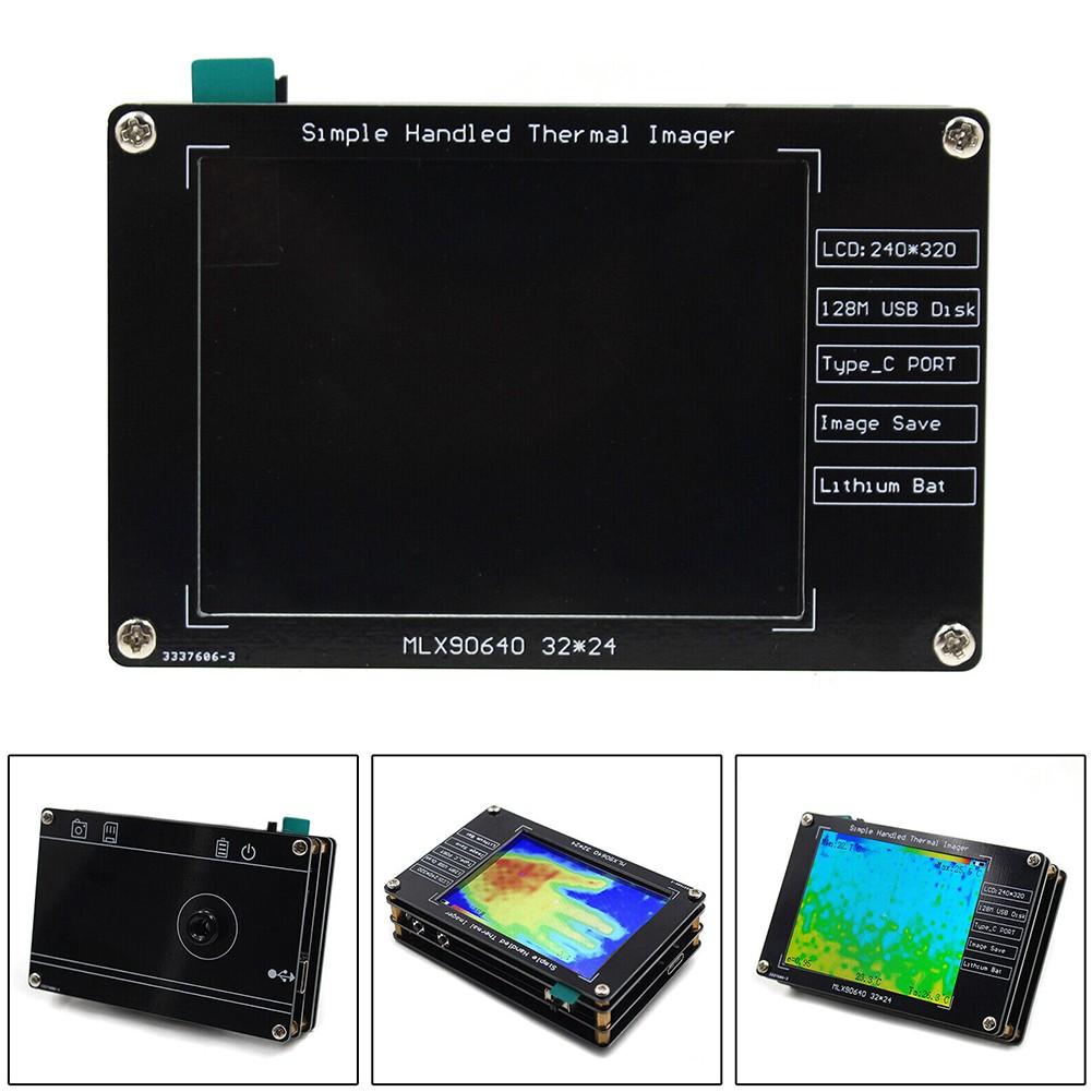 Einfaches Hand-Wärmebildkamera mit 2,8\" Bildschirm MLX90640