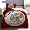 AFC Ajax  Pattern Bedding Quilt Set  Home Decoration  Gift (1 * Duvet Cover + 2 * Pillowcase  Without Core)