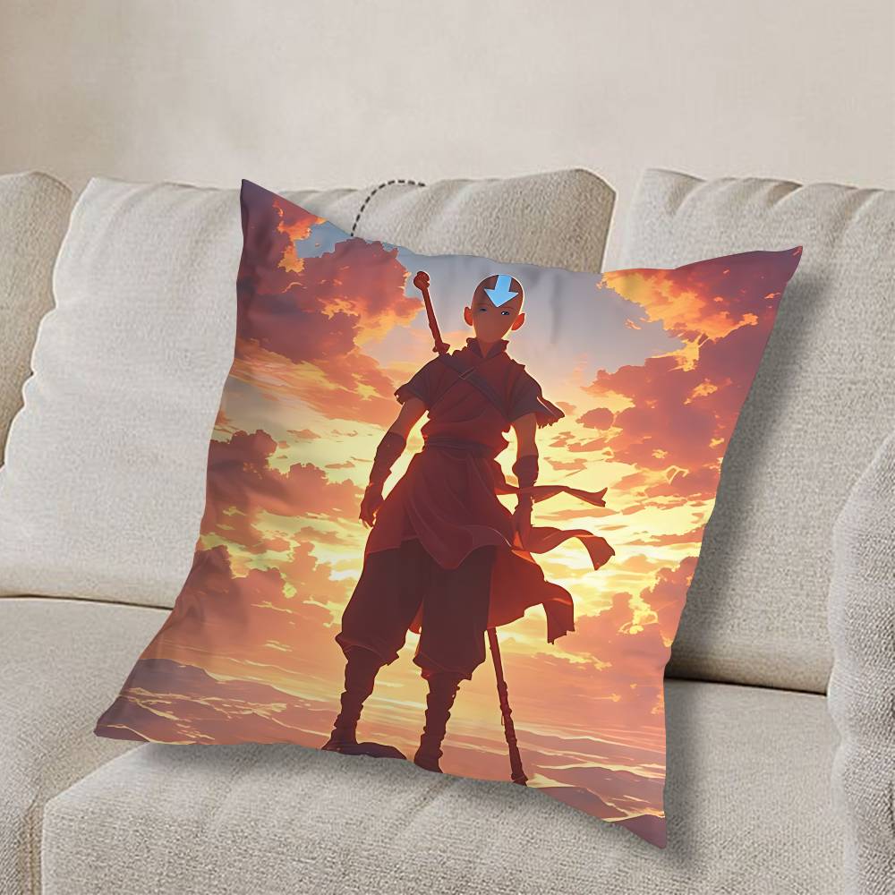 A-Avatar T-The Last Airbender Pillow Case Pillow Case Living Room Sofa Cushion Cover Suitable For Home Bedroom Room Decoration