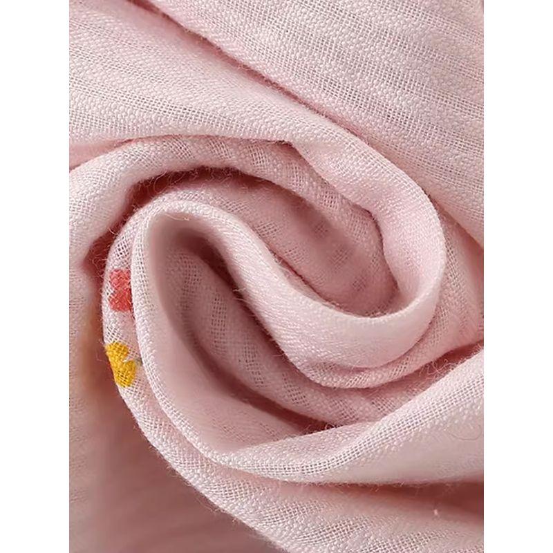 Girls' Dress Summer Wear 2024 New Style Kidsren's Small Floral Fashionable Little Girl's Dress Summer Baby Vest Dress