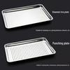 Stainless Steel Rectangular Steaming Tray