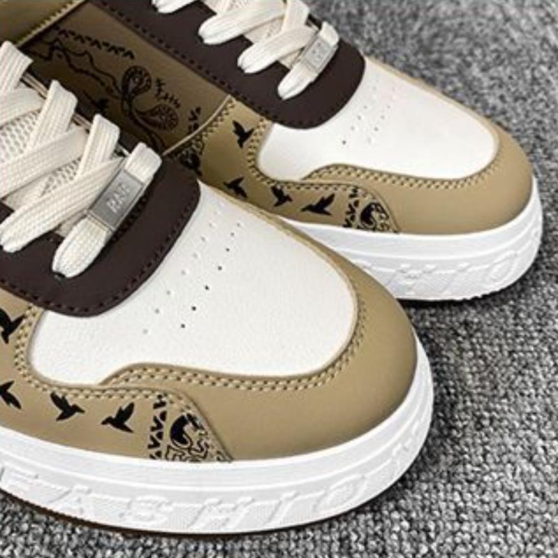 WTEMPO Značka Menšina Nekonfliktní Korejská Neformální Sportovní obuv Prodyšný trend Nízká pánská desková obuv Studenti mohou nosit ploché malé bílé boty