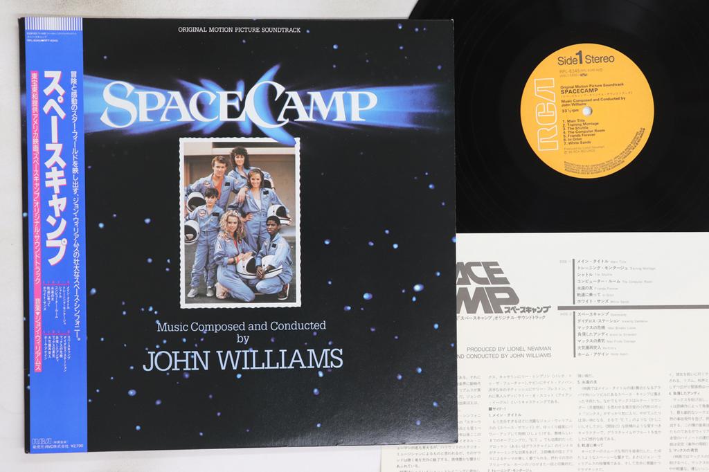 LP Record OST, JOHN WILLIAMS - Spacecamp RPL8345 RCA 1986 Japan Obi Soundtracks & Musicals Used