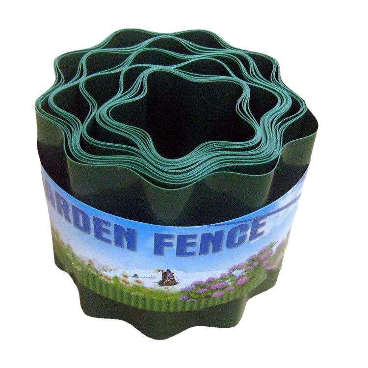Wavy Plastic Garden Lawn Edging Roll Fence