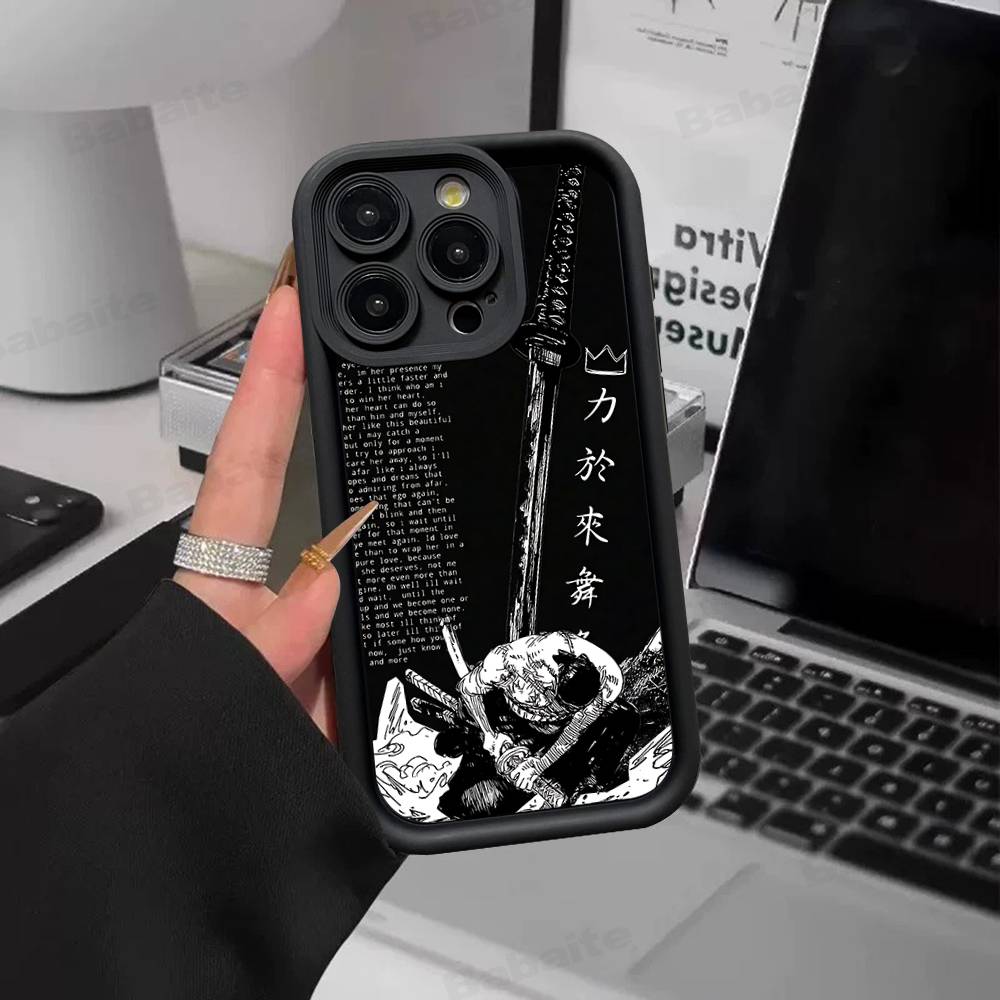 Anime Vagabond Phone Case For IPhone 17 16 15 14 13 12 11 Pro Max Mini Plus Soft TPU Back Cover
