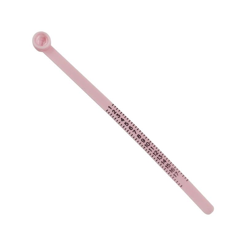 Ring Sizer & Magnifier Tool: Ring Measuring Tape, Ruler, Plastic Ring Size Finder