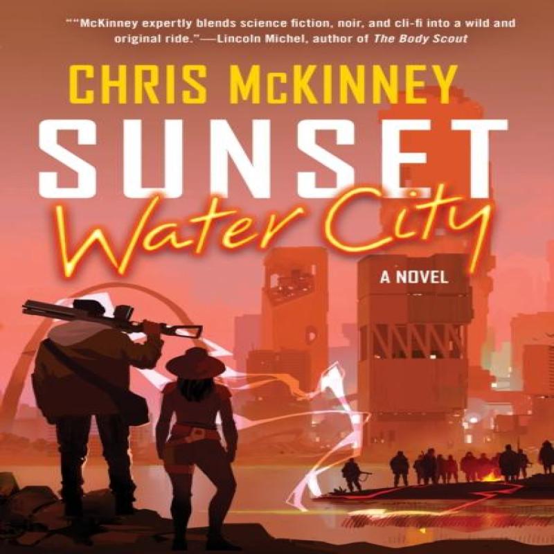 Sunset Water City by Chris Mckinney Hardback Book 9781641295130