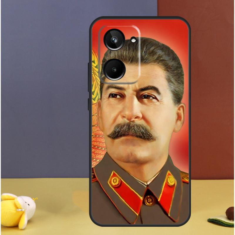 Russian Commander Stalin For Realme C71 C75 C55 C53 C67 C61 C33 C63 C51 C65 15 GT7 Pro 10 11 12 13 14 Pro Plus Case