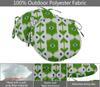 Vargottam Indoor Outdoor Round Bistro Chair Cushions Block Print 15-Inch Bistro Chair Pads Waterproof Seat Chair Cushion For Home
