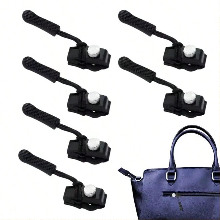 12Pcs Universal Zipper Repair Kit Quick Instant Detachable Zipper Head Replacement Zipper Slider Pull Jacket Bags Coat DIY Sew
