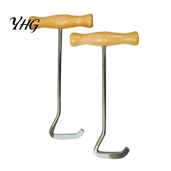 Pregnant Women Shoe Tool Boot Jack with Long Handle, Easy Removal Portable Shoehorn, Non-slip Grip Entryway Organizer Sturdy Iron Construction