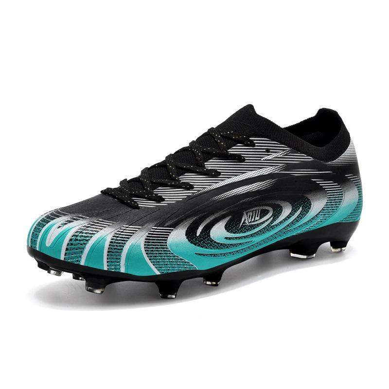 Men Professional Training Football Boots Futsal Ultralight Soccer Shoes Breathable Sneakers Unisex Grass Cleats Match Sport