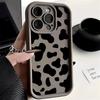 Pattern Leopard Print  Phone Case For iPhone12 14 15 16 13 11  Pro Max Mini 7 8 Plus SE2 X XR XS 13 16 15 Shockproof Soft Cover