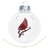 Artistic Nature Bird Clear Christmas Ball Ornament Holiday Decorations For Festives Tree Decoration Memorables Gift