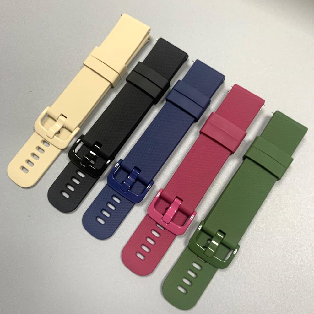 20mm 22mm Silicone Strap For Garmin Venu 4 45mm 3 2 SQ Vivoactive 4 5 6 Active 6 5 Forerunner 265 570 165 255 Sports Wrist Bands