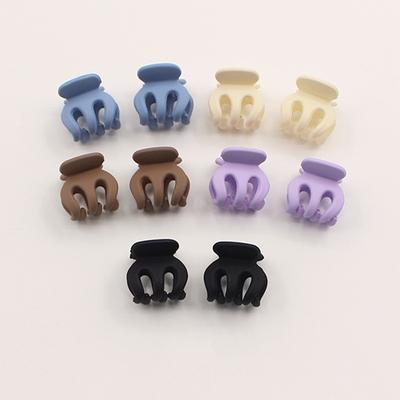 Kawaii Korean Mini Claw Hair Clip Set Hairpins Women Girls Baby Small Hair Crab Hoop Clipper Office Accessories Holder Headdress