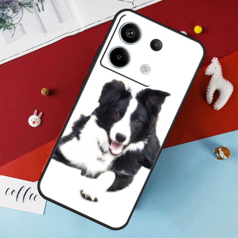 Border Collie Dog Case For Xiaomi Redmi 13C 12C 10C 9C 10A Redmi Note 11 9 10 12 13 Pro 9S 10S 11S 12S Cover