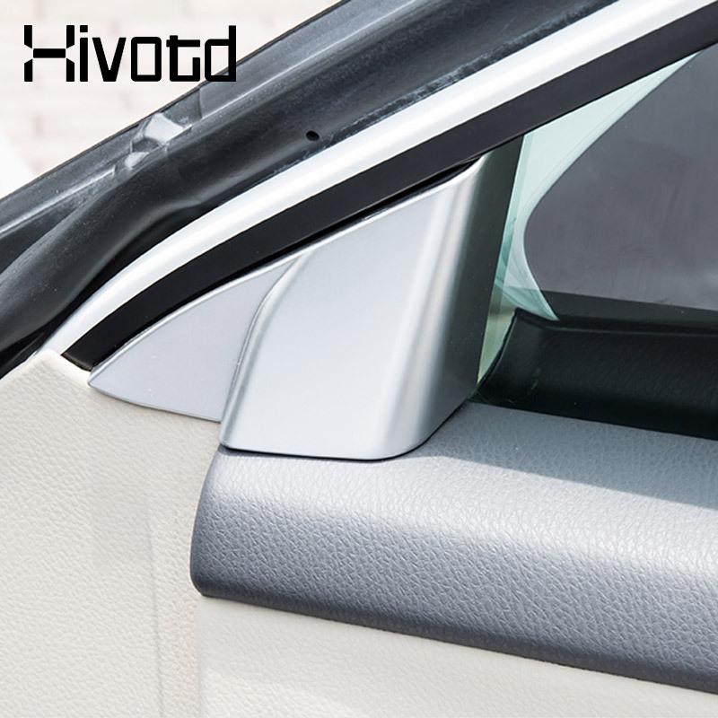 For Toyota Camry Accessories Pillar A Audio Car Speaker Tweeter Trims Cover Interior Decoration Door Triangle Sound Parts