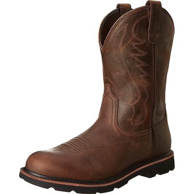 Herren Cowboy Stiefel Slipper Stickerei Prozess Vintage Ritter Herren Schneestiefel Motorrad Große Größe 38-48