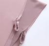 Sciarpa Hijab Istantanea in Chiffon Solido per Donna Musulmana Fascia Elastica Sottogola Hijab Moda Casual Foulard Islamico Turbante Bandana