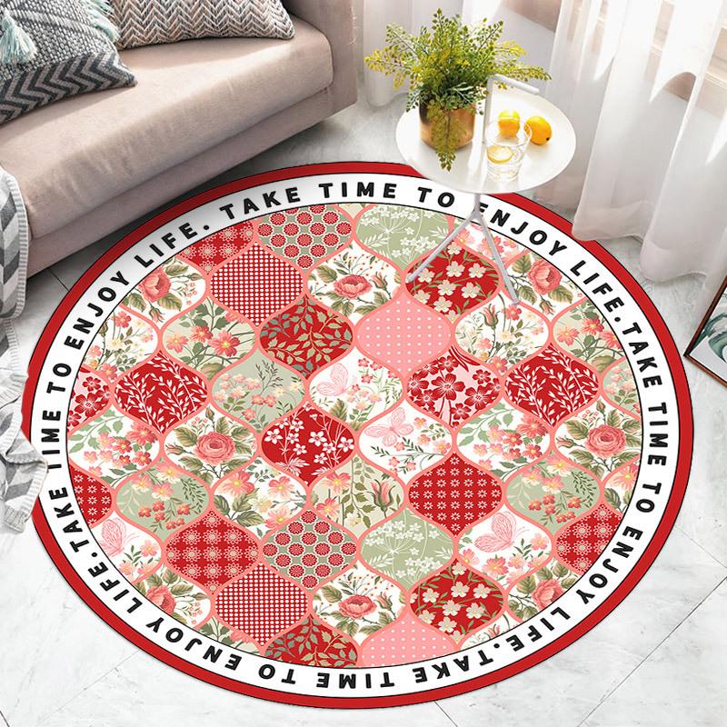 Kulový koberec Domácí dekoraceŽidle Podložka na podlahu Měkké koberce do obývacího pokoje Protiskluzový koberec Koberec do ložnice