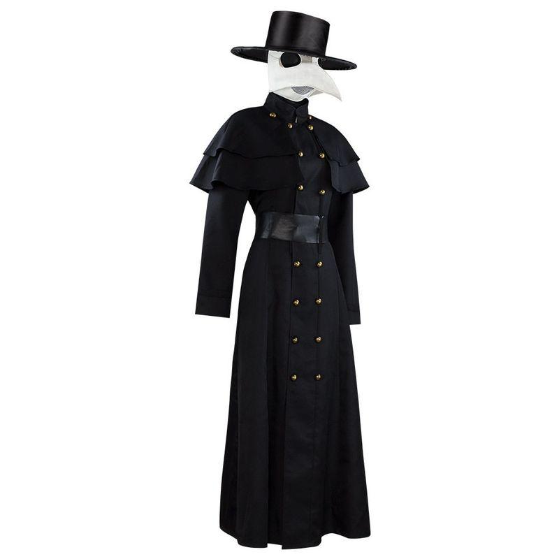 Plague Doctor Cosplay Costume, Crow Costume, Dark Dungeon Hero Costume, Performance Costume, Plague Doctor Halloween