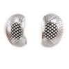 Les Trésors De Lily [J6892] - Silver 'Choregraphy' Hoop Earrings Ø 20 Mm