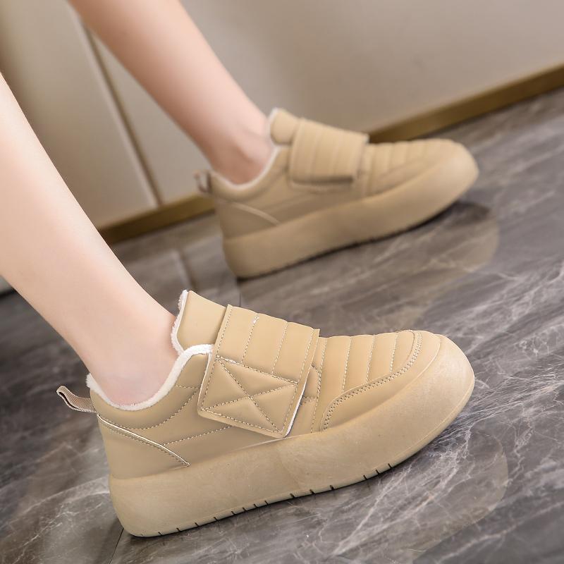 Cotton Shoes Winter Velvet Maternity Sports Shoes New Velcro Two Cotton Shoes