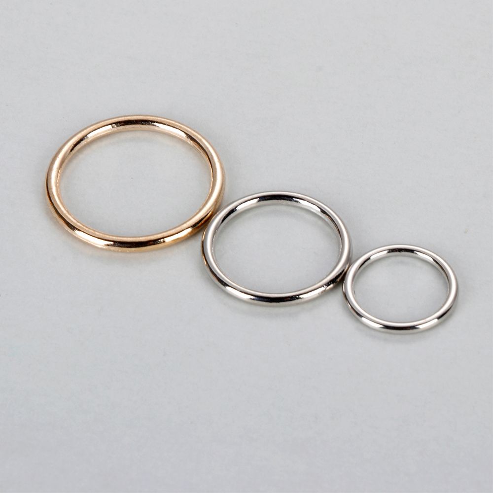 New Webbing  Pet Collar Bag Parts O Ring Metal Buckle Sewing Accessories