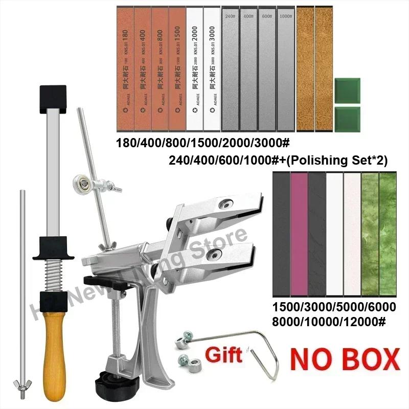 Fixed Knife Sharpener Kitchen Sharpening Stone Aluminum alloy Angle Sharpeners Professional Grinding System Whetstone Woodwork