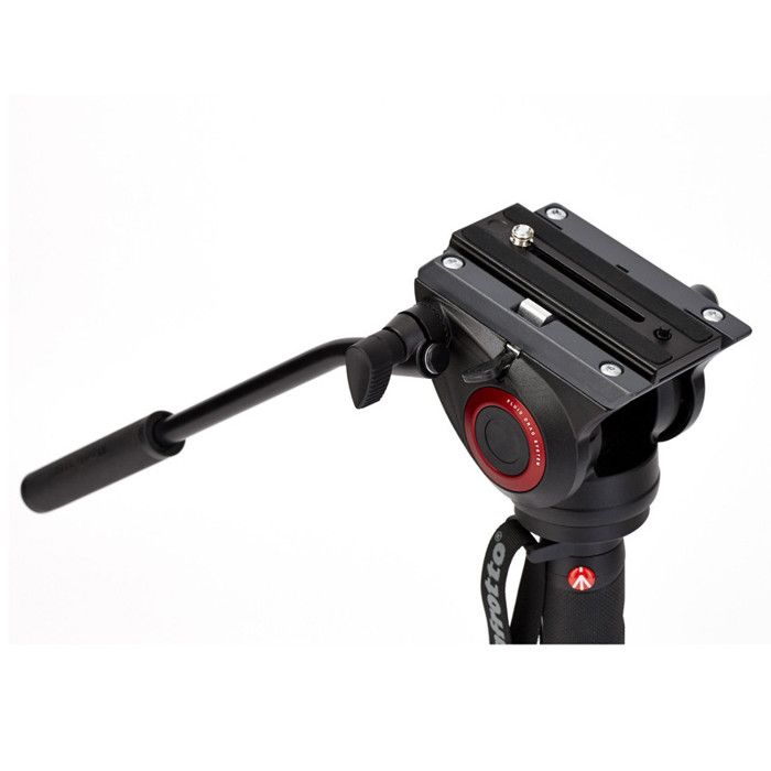 Monopode Vidéo MANFROTTO MVMXPRO500 avec rotule vidéo MVH500AH - Noir