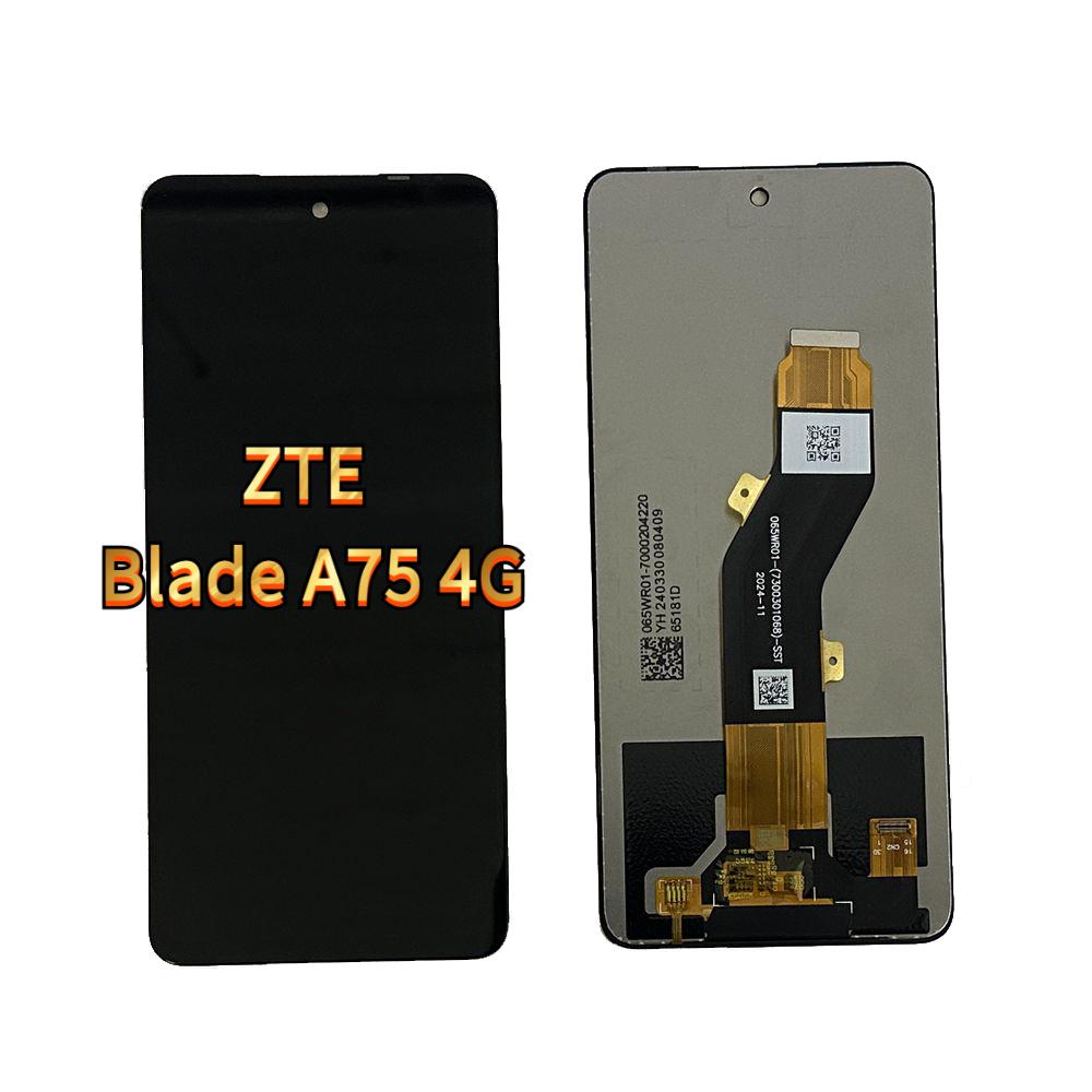 

Полный комплект ЖК-экрана и тачскрина для ZTE Blade A75 4G;черный; + Инструменты