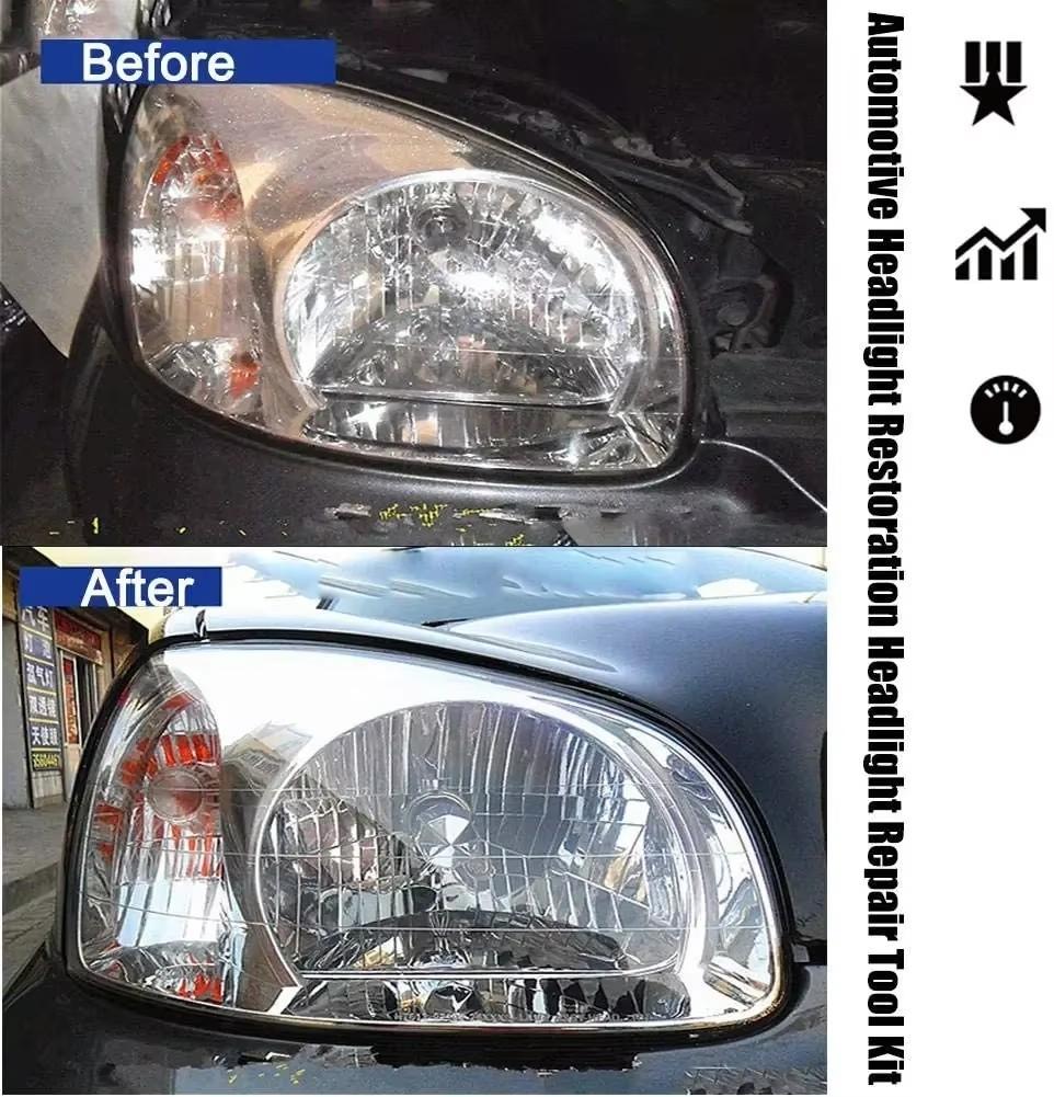 Automotive Headlight Care Tool Headlamp Polish Tool Kit Electrical Heating Cup Tool Set Car Headlight Repair Tool Heating Cup