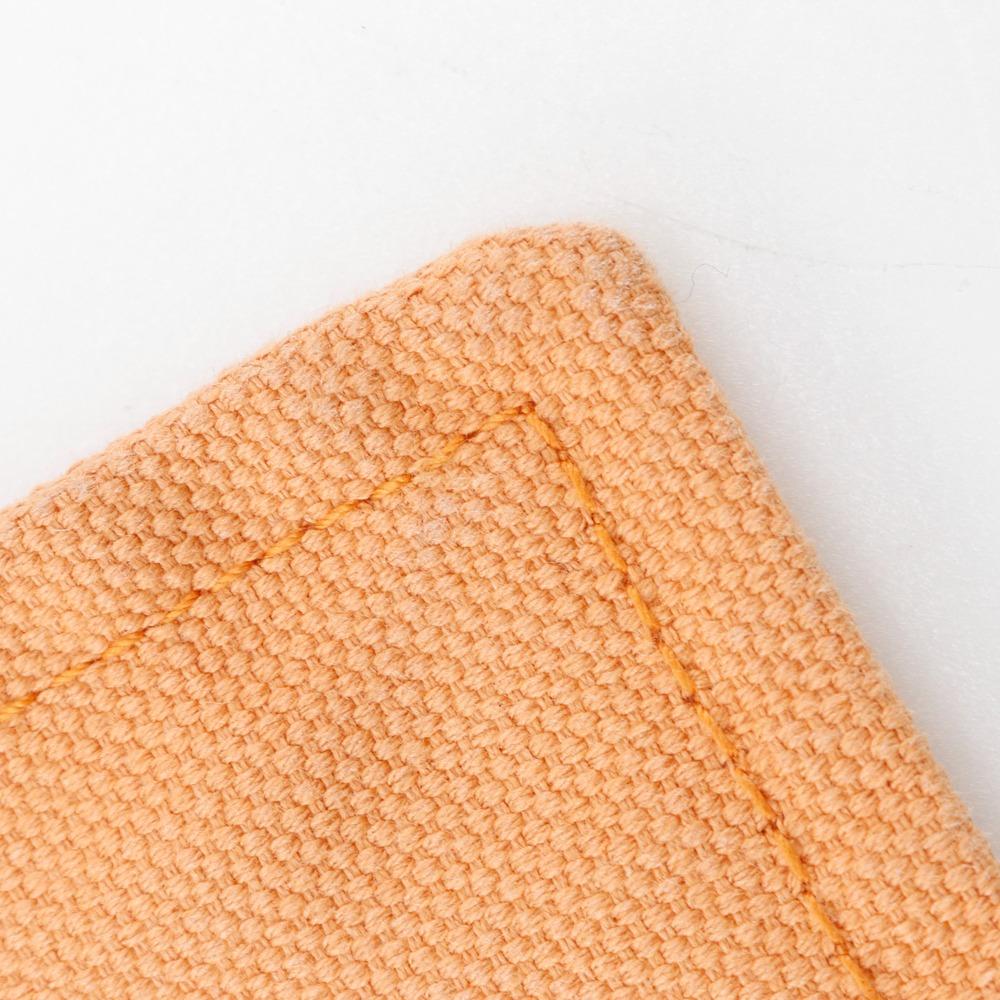 Hermes Bora Bora PM Handbag Orange Canvas Women Used