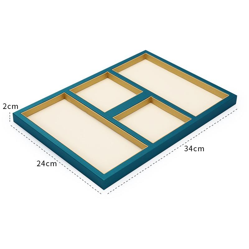 Bracelet Jewelry Displays Tray Jewellery Combination Showcase Pallet Counter Necklace Show Salver Jeweler Trinket Storage Tray