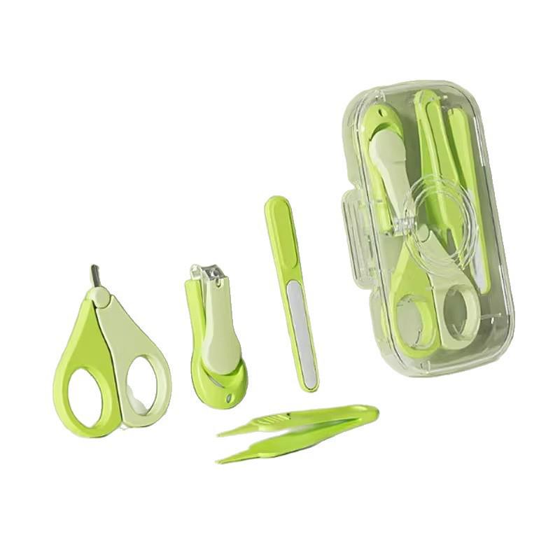 Safe Anti-Pinch Newborn Baby Nail Clippers Set