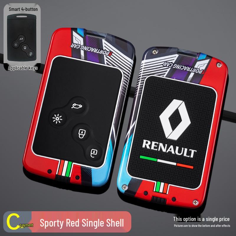 Fits Renault Koleos, Captur, Megane, Talisman, and Latitude Key Covers and Buckles.