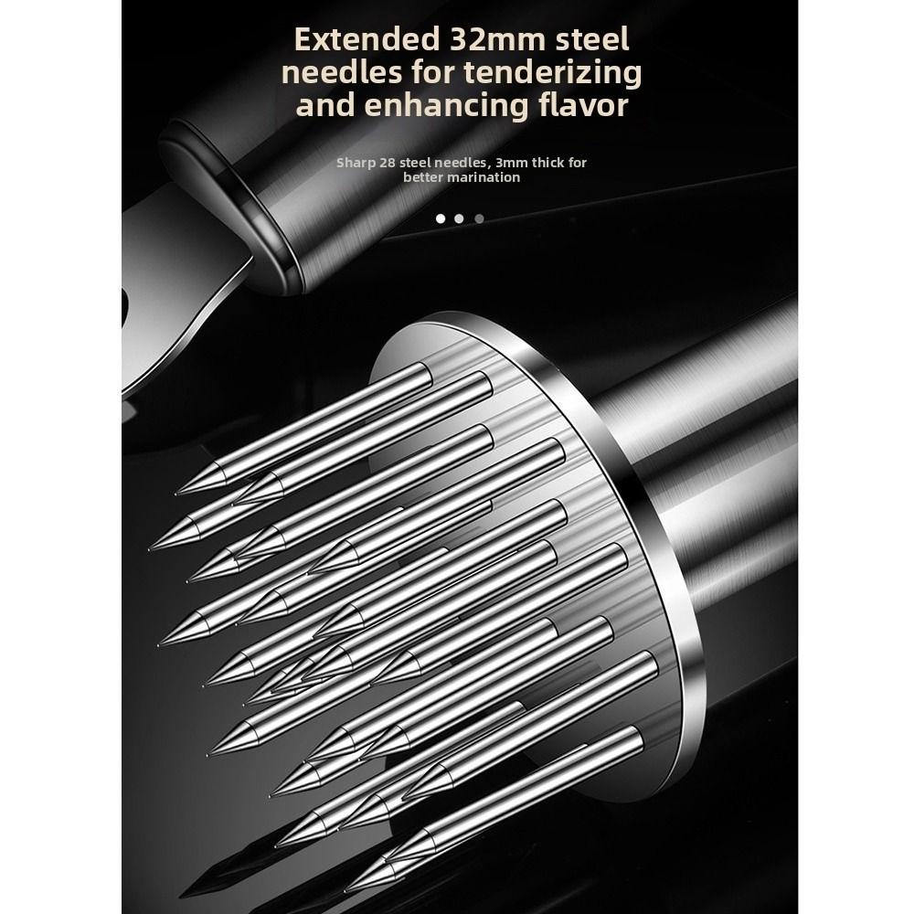 304 Stainless Steel Meat Tenderizer Professional Tool Kitchen Hitting Mallet Meat Pounder  Roasting