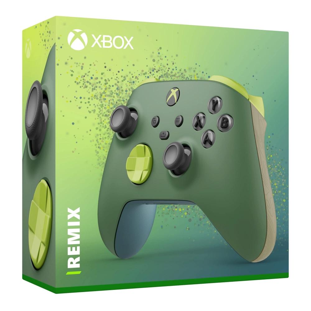 Xbox Wireless Controller (Remix) (Xbox Rechargeable + USB-C Cable (approximately 2.7 M) Included)