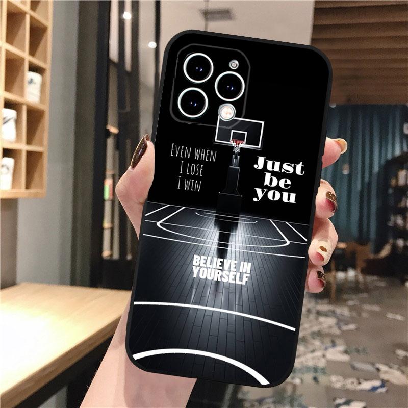 Phone Case For iphone 17 Pro Max 17 Pro Air 16 15 14 13 Pro Max 15 16 Pro 15Plus Love Basketball Sport